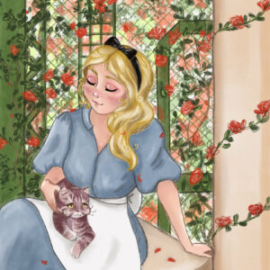 Alice au pays des merveilles S'Eve illustration